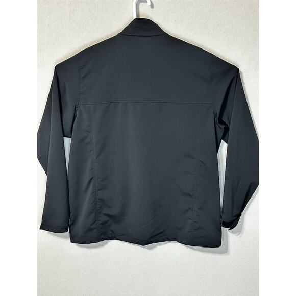 Men's Black Full Zip Charles River Apparel Pockets Jacket Size XL Black - Picture 10 of 14